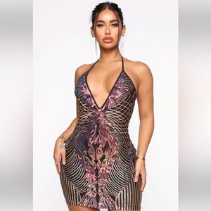 Hashtag Hot Sequin Mini dress